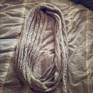 Gray Infinity Scarf